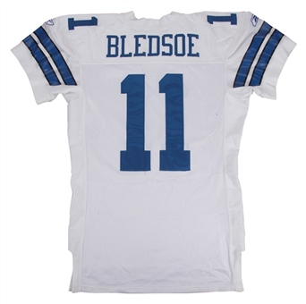 2005 Drew Bledsoe Game Used Dallas Cowboys Home Jersey (Cowboys COA)
